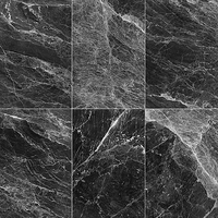 Carrelage en porcelaine effet marbre noir et blanc 600x1200mm, moderne, pour salle de bain, sol, mur, salon, hôtel