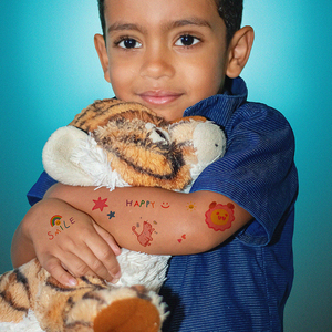 Adesivi per Tatuaggi Temporanei Personalizzati a Colori Impermeabili per Bambini, Design Morandi per Mani e Viso, Come Regalo o Confezione Giocattolo - Product Image 2