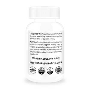 Suplemento de Turkesterona 500mg 60 Cápsulas Rendimiento Atlético Masa Muscular Proporciona Energía Cápsulas de Turkesterona - Product Image 3