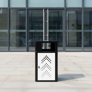 Nuevo Diseño de Fábrica OEM, Contenedor de <span class=keywords><strong>Basura</strong></span> Grande y Moderno para Exteriores, Contenedor de Residuos de Acero Galvanizado, Contenedor de Reciclaje - Product Image 6