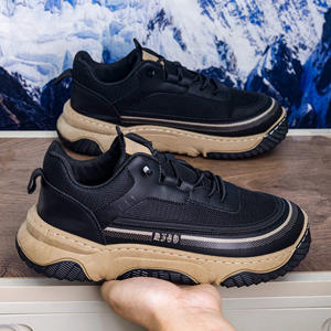 Сетчатая Мужская обувь противоскользящая и износостойкая дышащая легкая удобная и повседневная спортивная обувь для бега - Product Image 6