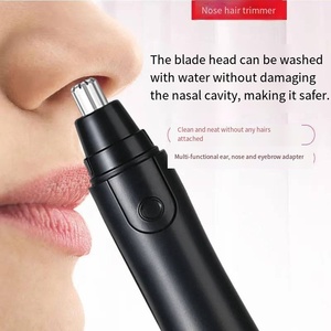 Tagliacapelli nasali elettrici - Staccabili, adatti sia per uomini che per donne, per tagliare e pulire i <span class=keywords><strong>peli</strong></span> nasali - Product Image 4