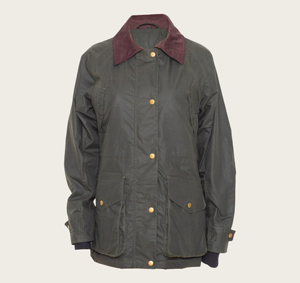 Chaqueta Impermeable y Cortavientos de Algodón Encerado <span class=keywords><strong>para</strong></span> Mujer, Estilo <span class=keywords><strong>Barbour</strong></span>, Ropa de Campo, Ropa de Trabajo Agrícola - Product Image 2