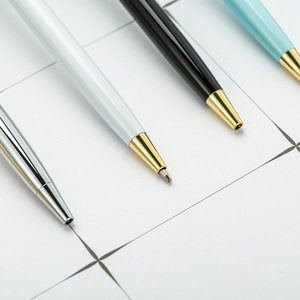 ปากกาลูกลื่นทำจากโลหะมุกมีคลิปหลากสีใช้สำหรับเป็นของขวัญ - Product Image 3