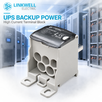 Bloc de bornes haute intensité robuste pour alimentation de secours UPS et armoire de commande industrielle