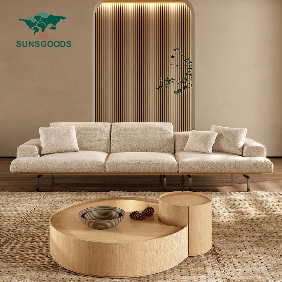 Muebles de sofá modernos de madera, superventas