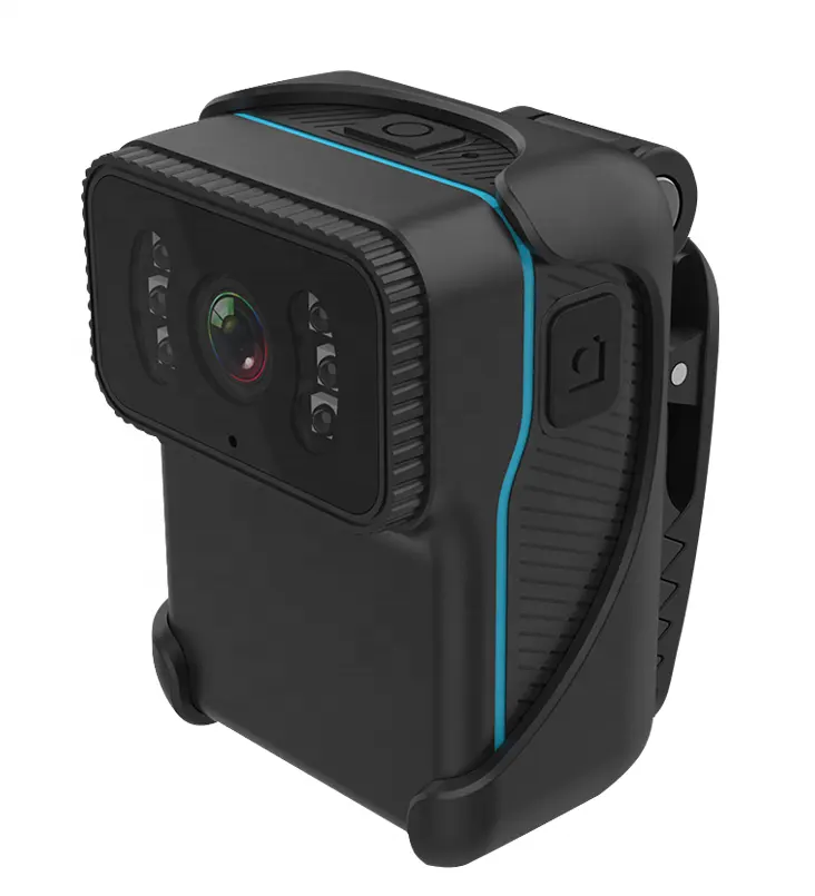 كاميرا حركة الجسم المحمولة HD HD واي فاي كاميرا فيديو مقاومة للماء حلقة تسجيل الأشعة تحت الحمراء للرؤية الليلية