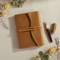 Journal de voyage vintage rechargeable en cuir véritable Wenshun, couverture rigide A5/A6, pour écrire, cadeau pour homme et femme