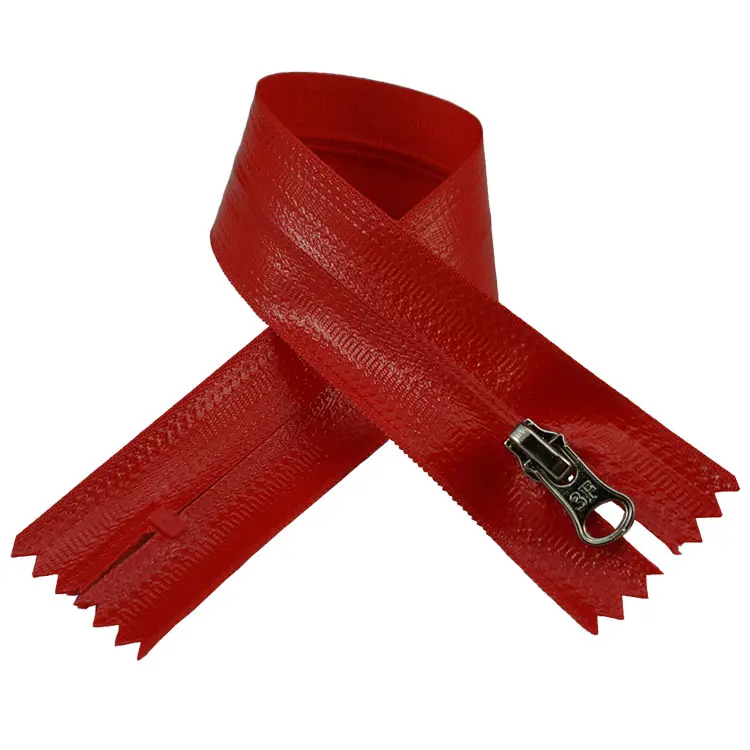 water resistant zip fashion design personalized zipper widely used nylon waterproof zipper