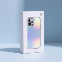 Caja Plegable Ecológica Personalizada con Laminado Mate y Recubrimiento UV para Electrónicos y Fundas de Celulares