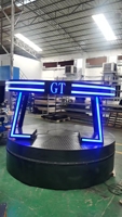 Table de DJ LED professionnelle, capacité de charge 300 kg, conception modulaire, installation rapide pour discothèques, soirées et événements