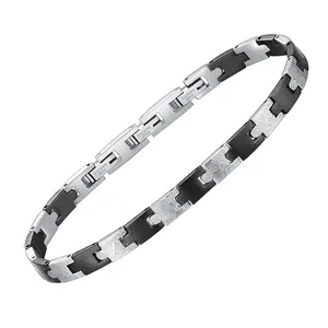 Best Selling Bracelets For Arthritis Classic Stainless Steel Bracelet In Black And Silver