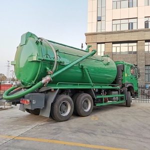 รถบรรทุกดูดสิ่งปฏิกูล HOWO 6X4 ราคาโรงงาน รถดูดสิ่งปฏิกูลแบบถังเก็บ สำหรับขาย - Product Image 3