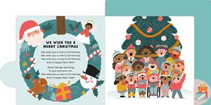 Te deseamos una <span class=keywords><strong>Feliz</strong></span> <span class=keywords><strong>Navidad</strong></span>: un libro de canciones navideñas de mariquita - Product Image 2