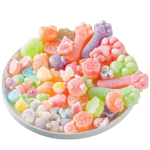 Vente en gros de collations chinoises exotiques populaires Tik Tok Bonbons aux fruits Confiture de bonbons Bouteille de cire de style gomme amusante Jouet Bonbons fruités - Product Image 2