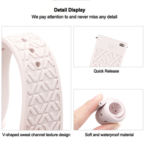 Correas de Reloj Inteligente de Liberación Rápida de 16 mm, 18 mm, 20 mm, 22 mm, Correas de Silicona para <span class=keywords><strong>Relojes</strong></span> Samsung/<span class=keywords><strong>Huawei</strong></span>/Xiaomi - Product Image 3