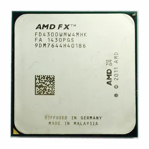 Processador amd fx FX-4300 4300 3.8 ghz, cpu quad-core, soquete am3 +