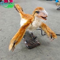 Tema Parkı İçin Süper Gerçekçi Animatronik Dinozor |   DC Motorlu Hareketli Dinozor Modeli Ses Efektleriyle