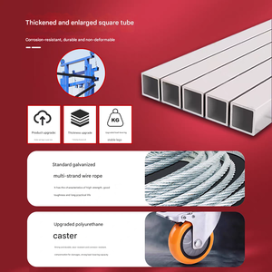 Venta directa de fábrica, plataforma de trabajo aéreo de andamio <span class=keywords><strong>m</strong></span>óvil eléctrico de acero grueso con sistema de elevación hidráulica de Control remoto - Product Image 2