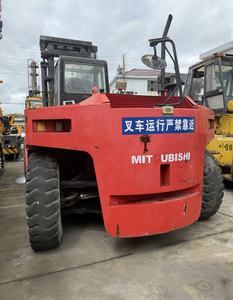 Mitsubishi fd300 30 toneladas montacargas diesel usado Hyunda 3t elevador con postes triples - Product Image 2