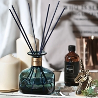 Diffuseur de parfum en verre Avertan Frost Clear Color, cylindre vide de 200 ml, bouchon en liège, luxe, avec bâtonnets, aromathérapie