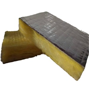 Panel de lana de vidrio de 40 mm de espesor, aislamiento para pisos, puertas, ventanas, ignífugo - Product Image 3