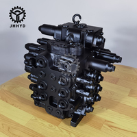 SK250-6E penggali katup kontrol utama KMX15YC Distributor Hydraulic Ulis untuk Kobelco