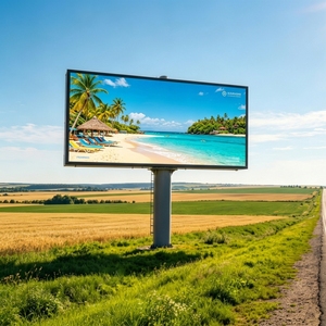 Pantalla LED <span class=keywords><strong>para</strong></span> Exteriores Zhilian Fija P5 P6 P8, Impermeable, de Alto Brillo, Cartel Publicitario Personalizado <span class=keywords><strong>para</strong></span> Anuncios Comerciales - Product Image 1
