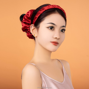 Nouveau Bandeau en Soie de Mûrier 100% Luxe 19/30 Momme, Réglable, Écologique, Sain, Style Européen et Américain, Durable, Vente en Gros - Product Image 2