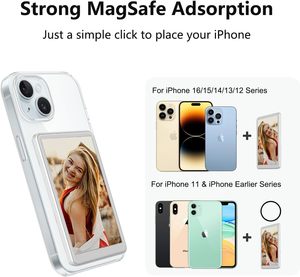 Nouveau moniteur d'écran sans fil magnétique 1800 mAh pour iPhone et Android, idéal pour la photographie, les vlogs et les selfies - Product Image 2