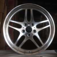 Fine Glitter Silver Trim 19 pulgadas ruedas Ancho 8.5J 10J PCD 5*120 llantas de rueda de aluminio fundido para automóvil BMW de pasajeros