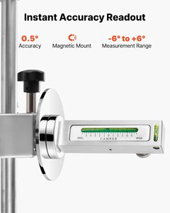 Adaptateur magnétique et à pince pour jauge de carrossage précise, compatible avec les jantes de 11 à 25 pouces pour voiture, camion, SUV, <span class=keywords><strong>moto</strong></span> - Product Image 3