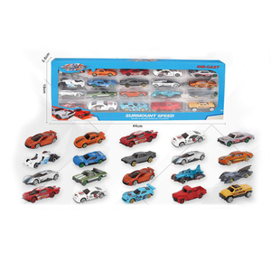 Miniatura popolare 1/64 Diecast Car 20pcs <span class=keywords><strong>Hot</strong></span> Free <span class=keywords><strong>Wheels</strong></span> giocattolo per auto in lega come regali per bambini - Product Image 1