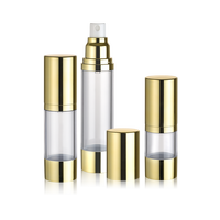 50ml Or Cosmétique Vaporisateur Airless Distributeur Pompe Bouteille Cosmétique Airless Vaporisateur