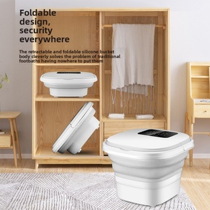 Machine de Bain de Pieds Intelligente Pliante Électrique à Chauffage Automatique et Température Constante pour Usage Domestique avec Télécommande Sans Fil - Product Image 3