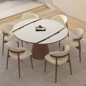 XYBF Set Tavolo da Pranzo Semplice Quadrato o Rotondo per Ristorante, Sala da Pranzo, Hotel - Product Image 3