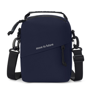 Bolso de Pecho Antirrobo Impermeable con Logotipo Personalizado, Bolsos Cruzados con USB, Diseño Elegante y Cierre de Cremallera - Product Image 1