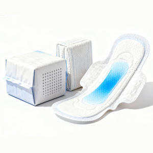 批发一次性负离子超薄棉女性护理卫生巾透气有翼设计防漏月经垫 - Product Image 1