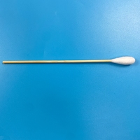 Cotton Bud Bambu Ramah Lingkungan 150mm dengan Ujung 10mm - Sempurna untuk Kecantikan, Kerajinan, Laboratorium, dan Pembersihan Umum