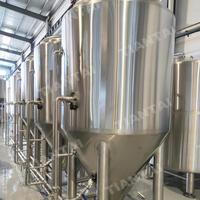 Cuves de fermentation personnalisables de fermenteur de bière à double paroi en acier inoxydable 1000L avec isolation