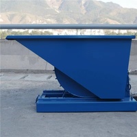 Benne à benne basculante pour chariot élévateur Hotselling Self Dumping Hopper Basculement Bacs