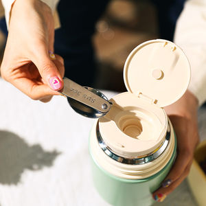 Récipient de nourriture <span class=keywords><strong>thermos</strong></span> en acier inoxydable 18/8 <span class=keywords><strong>pour</strong></span> <span class=keywords><strong>repas</strong></span> de voyage scolaire déjeuner pot de nourriture - Product Image 2