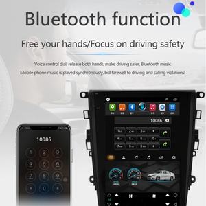 Navigation GPS multimédia pour voiture Android, écran Tesla 128 Go, radio, enregistreur, lecteur vidéo pour Ford Mondeo Fusion MK4 2011 2012 2013 - Product Image 2