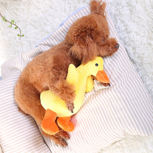 Jouet en peluche en forme de canard pour chiens, compagnon de jeu d'intérieur pour animaux de compagnie, cadeau pour chiot Corgi - Product Image 3