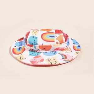 Verão Nova Malha Pano Respirável Pet Hat Outdoor Sunblock Hat Dog Rodada Princesa Hat - Product Image 2