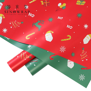 Mô hình cây thông giáng sinh màu trắng và màu xanh lá cây Đêm Giáng sinh hoa giấy gói sinowrap mô hình hươu mới đến phong cách giáng sinh - Product Image 4