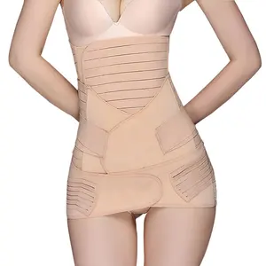 Đai Nịt Bụng Phục Hồi Eo Bụng Huấn Luyện Viên Shaperwear Fajas Body Shaper Đai Bụng Trước Khi Sinh Cho Bà Bầu Thắt Lưng Sau Sinh 3 Trong 1