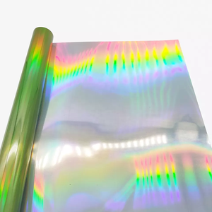 Film de lamination <span class=keywords><strong>thermique</strong></span> métallisé holographique souple pour étiquettes de chaussures et de vêtements, matériel publicitaire - Product Image 5
