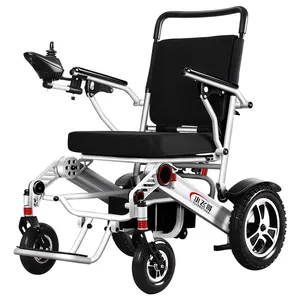 Meilleure vente fauteuil roulant électrique pliant pour personnes âgées handicapés avec CE