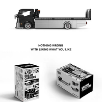 PB PB8838 MOC Nuevo Modelo de Camión de Remolque, Bloques de Construcción, Juguetes Educativos de Ensamblaje, Regalos para Niños, Sets de Bloques de Construcción